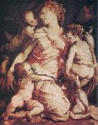 SALVIATI, Cecchino del Charity af painting